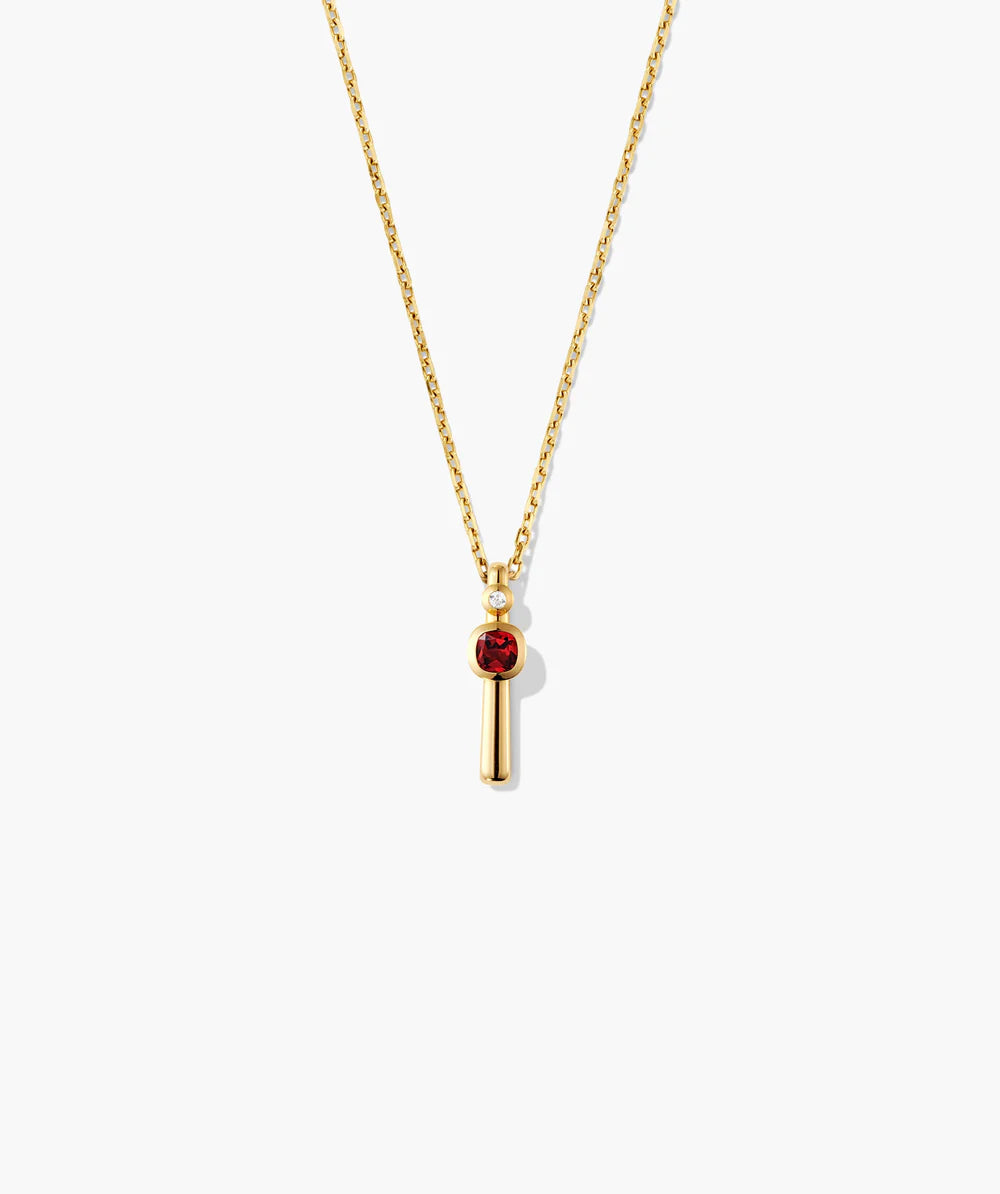 Azel™ Ruby Necklace 01