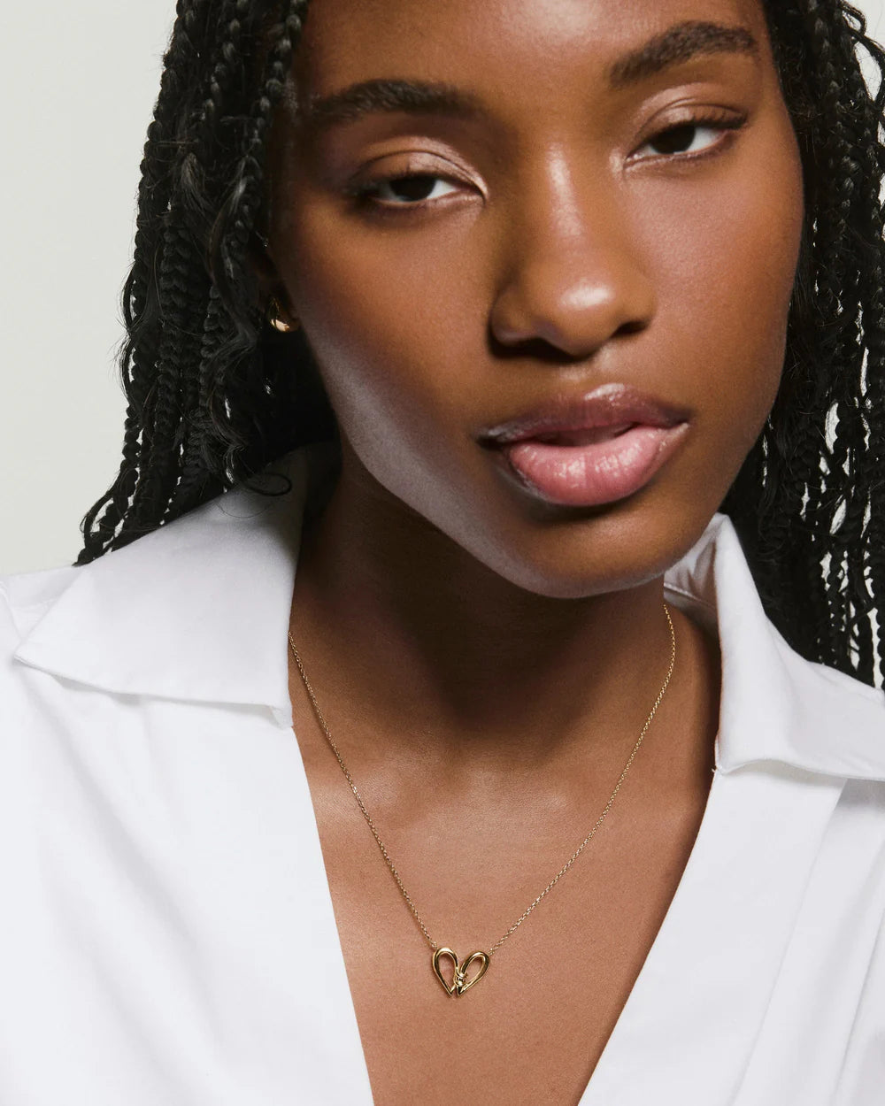 Azel™ Heart To Heart Necklace 04