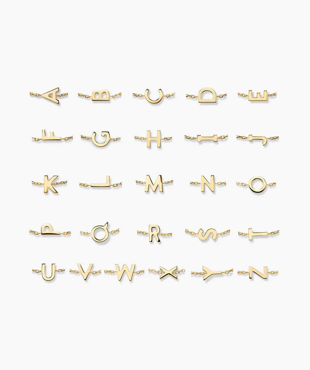 Azel™ Initial Bracelet 02